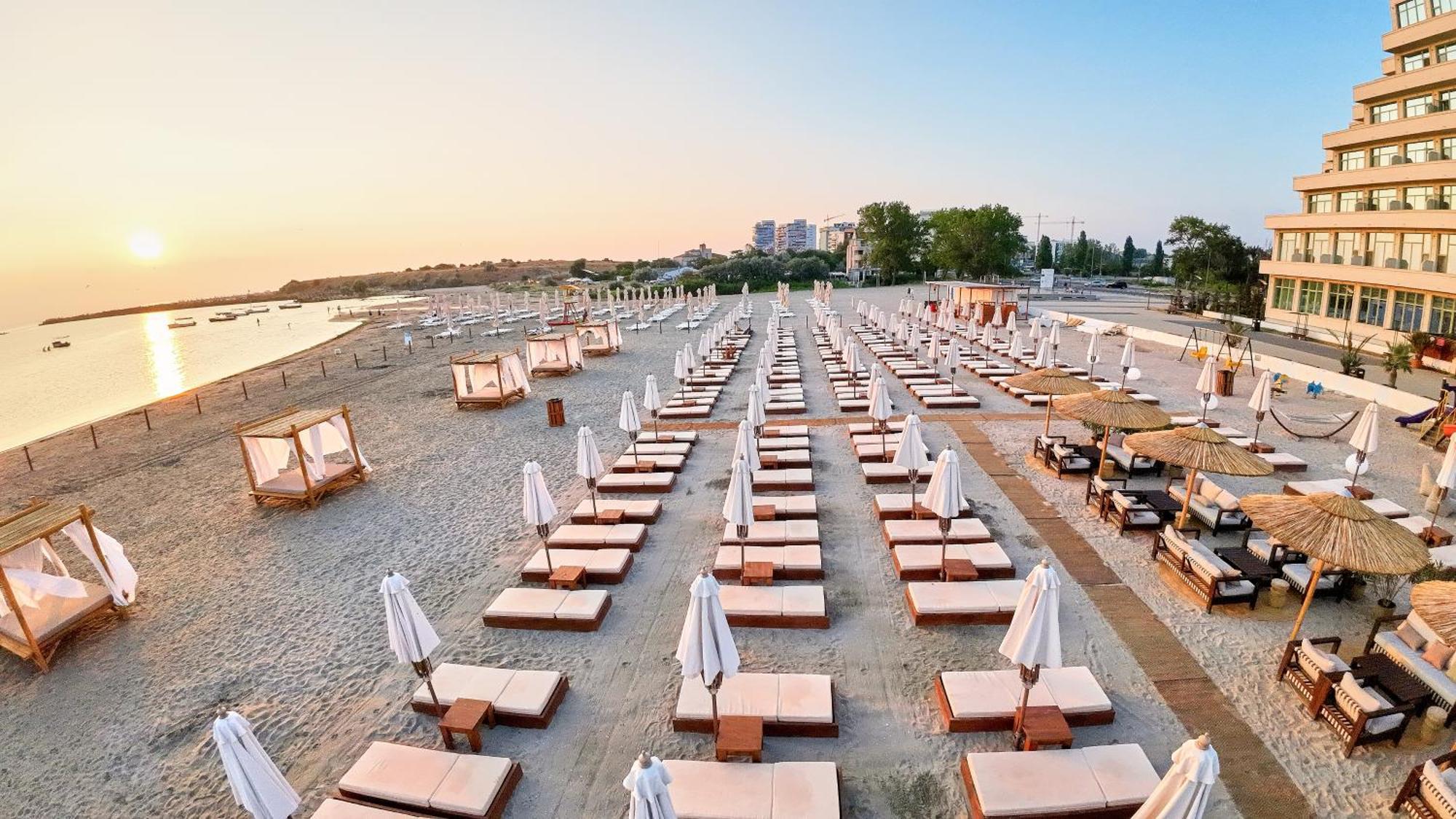 Hotel Malibu Mamaia Exterior foto