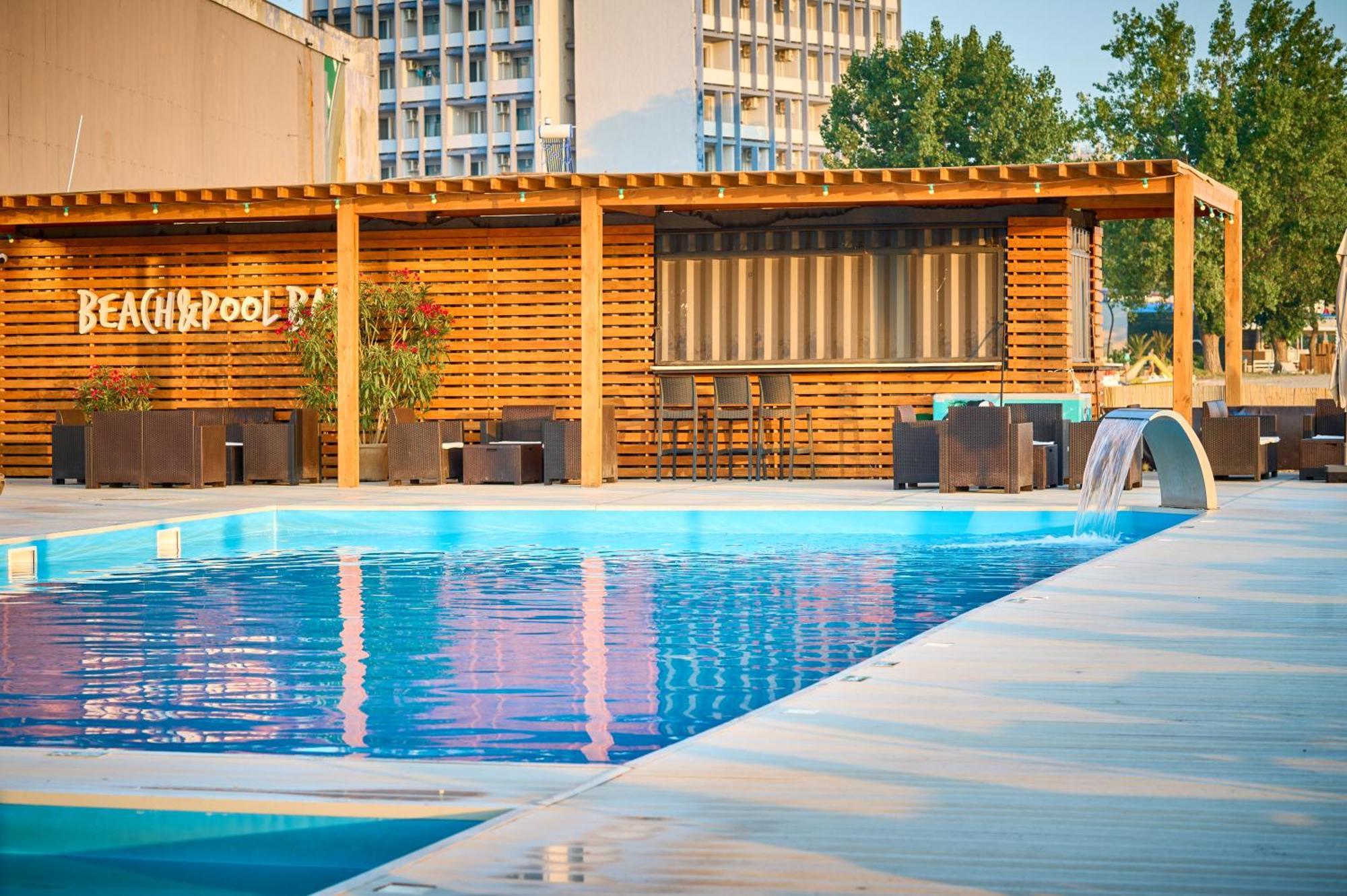 Hotel Malibu Mamaia Exterior foto