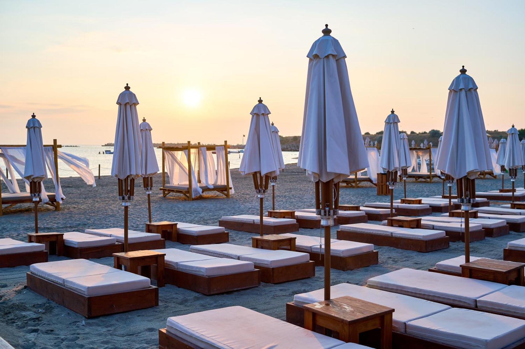 Hotel Malibu Mamaia Exterior foto