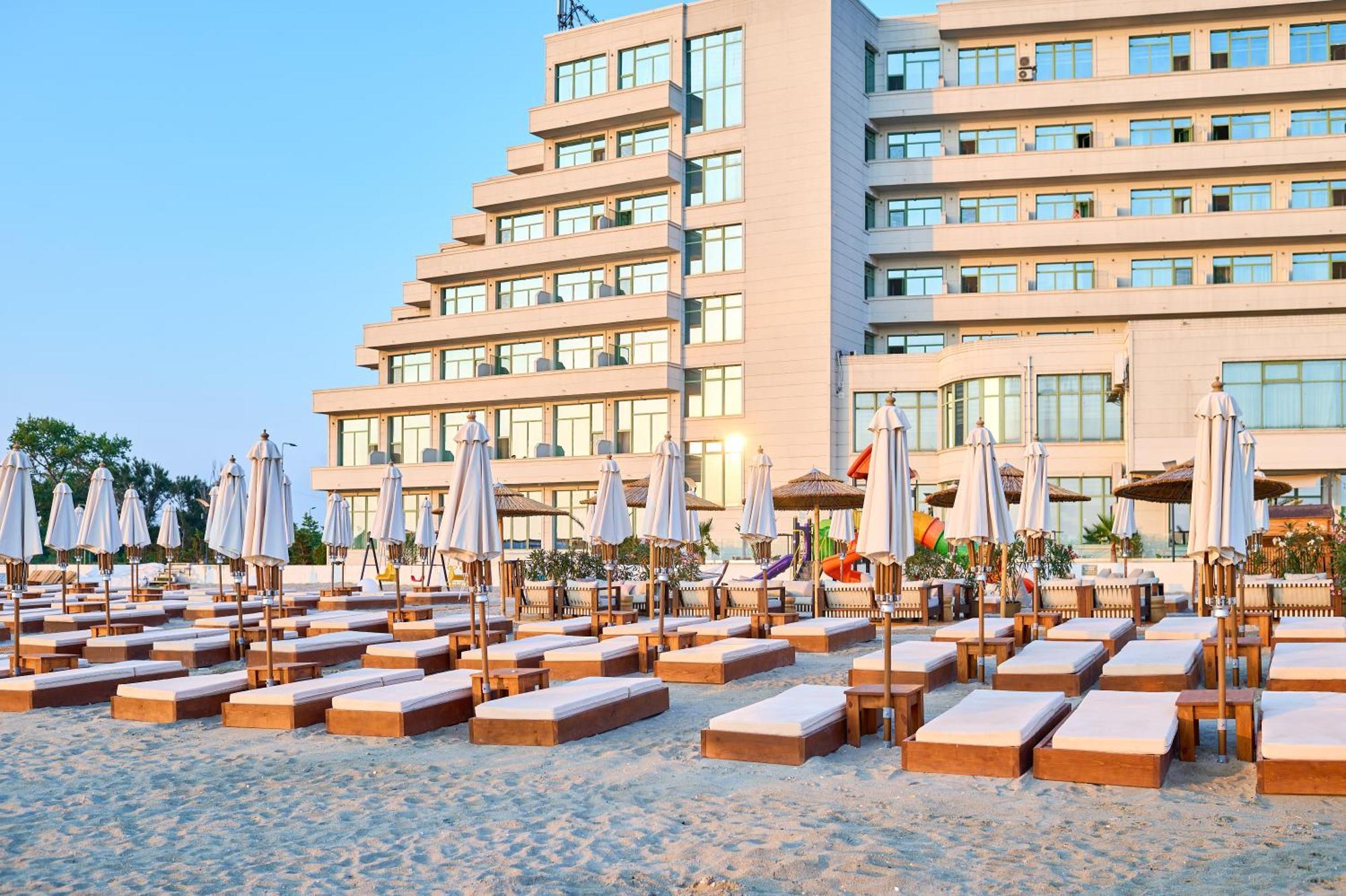 Hotel Malibu Mamaia Exterior foto
