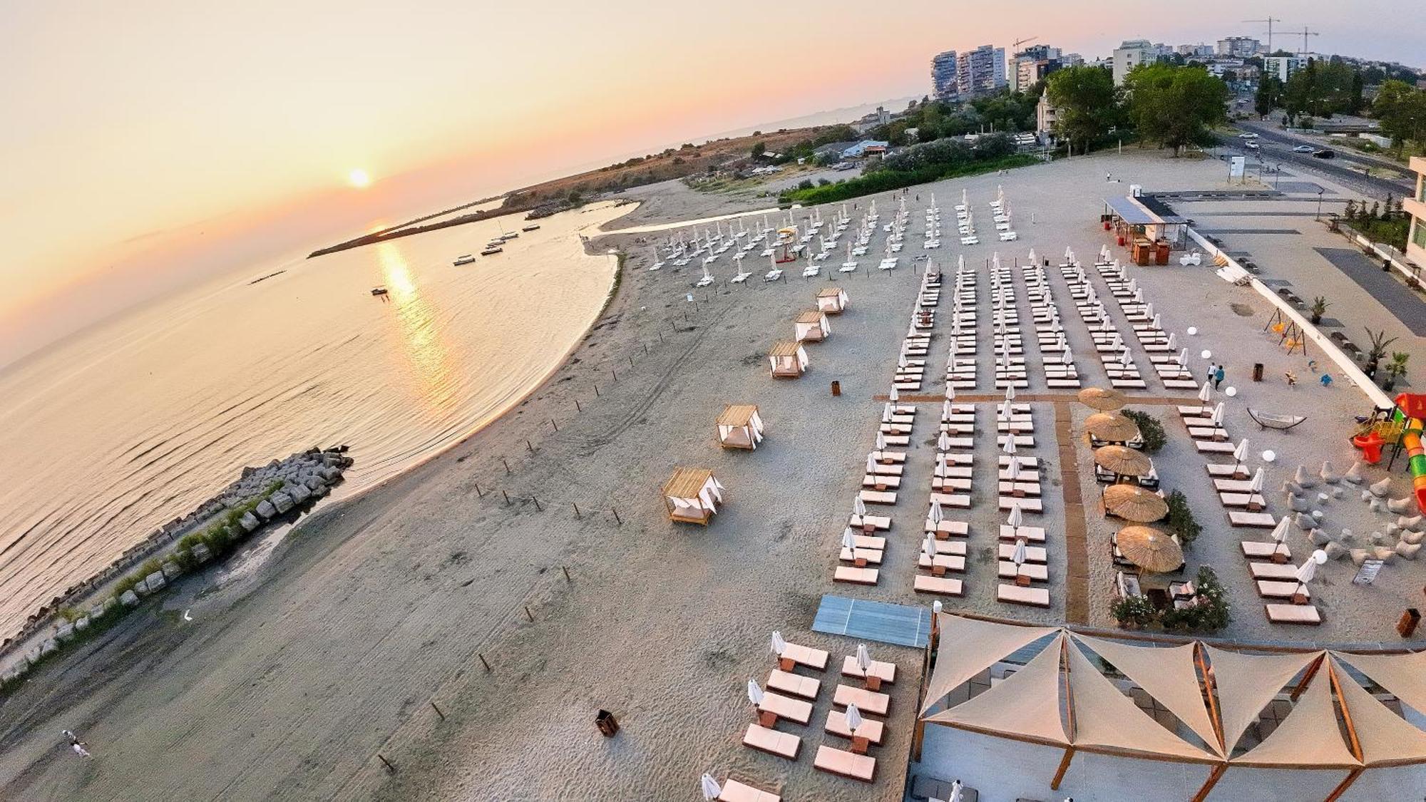 Hotel Malibu Mamaia Exterior foto