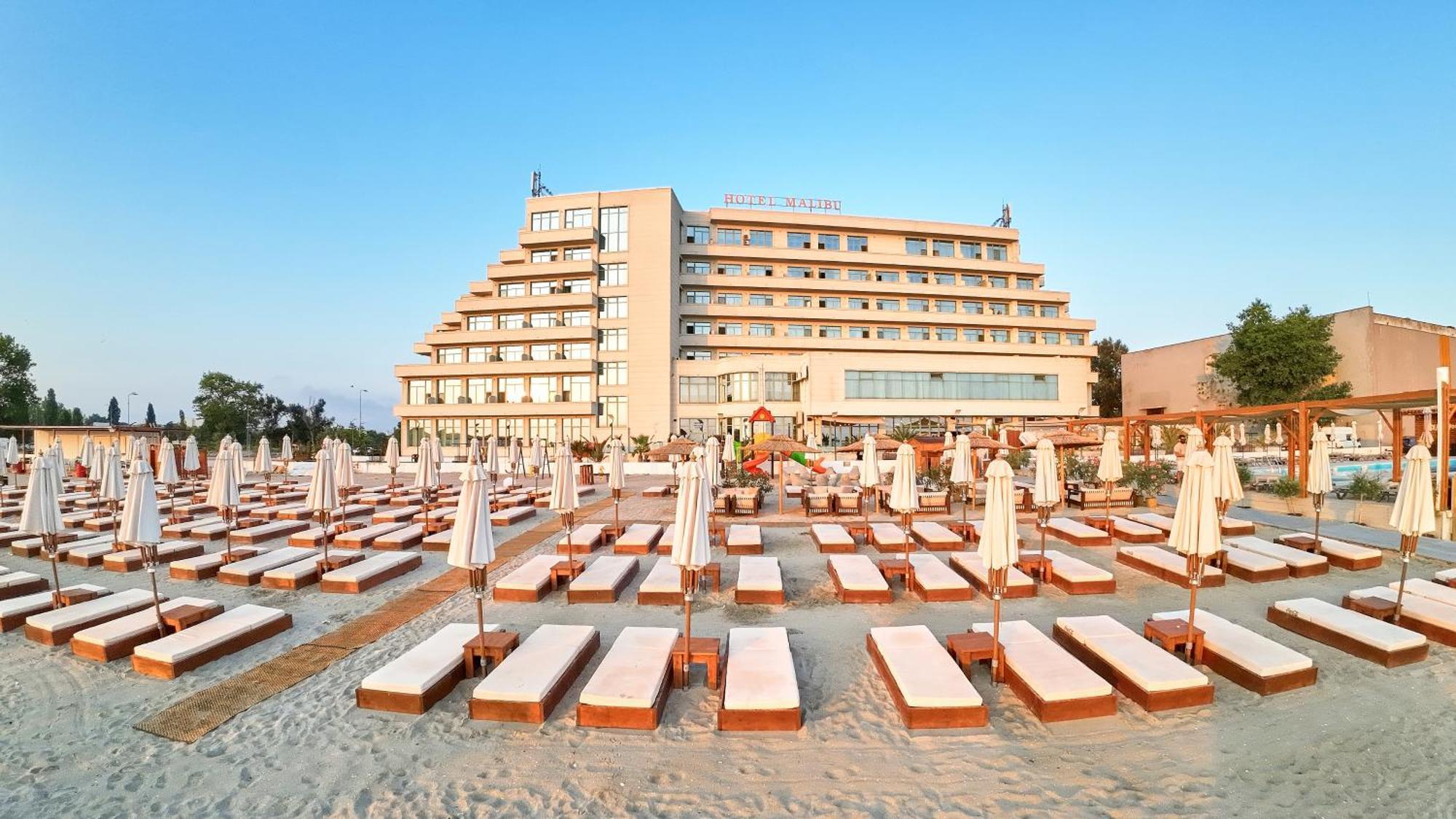 Hotel Malibu Mamaia Exterior foto