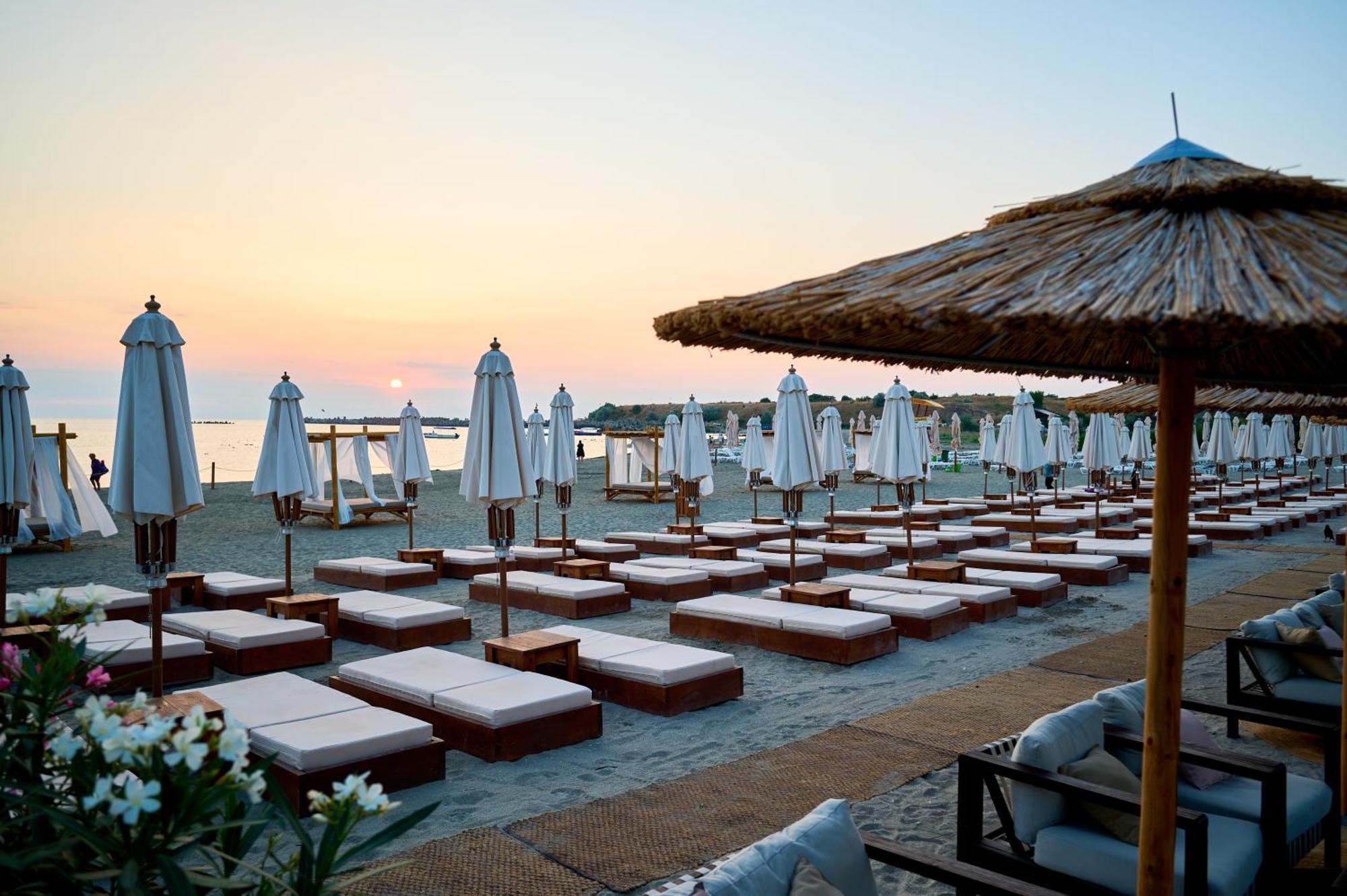Hotel Malibu Mamaia Exterior foto