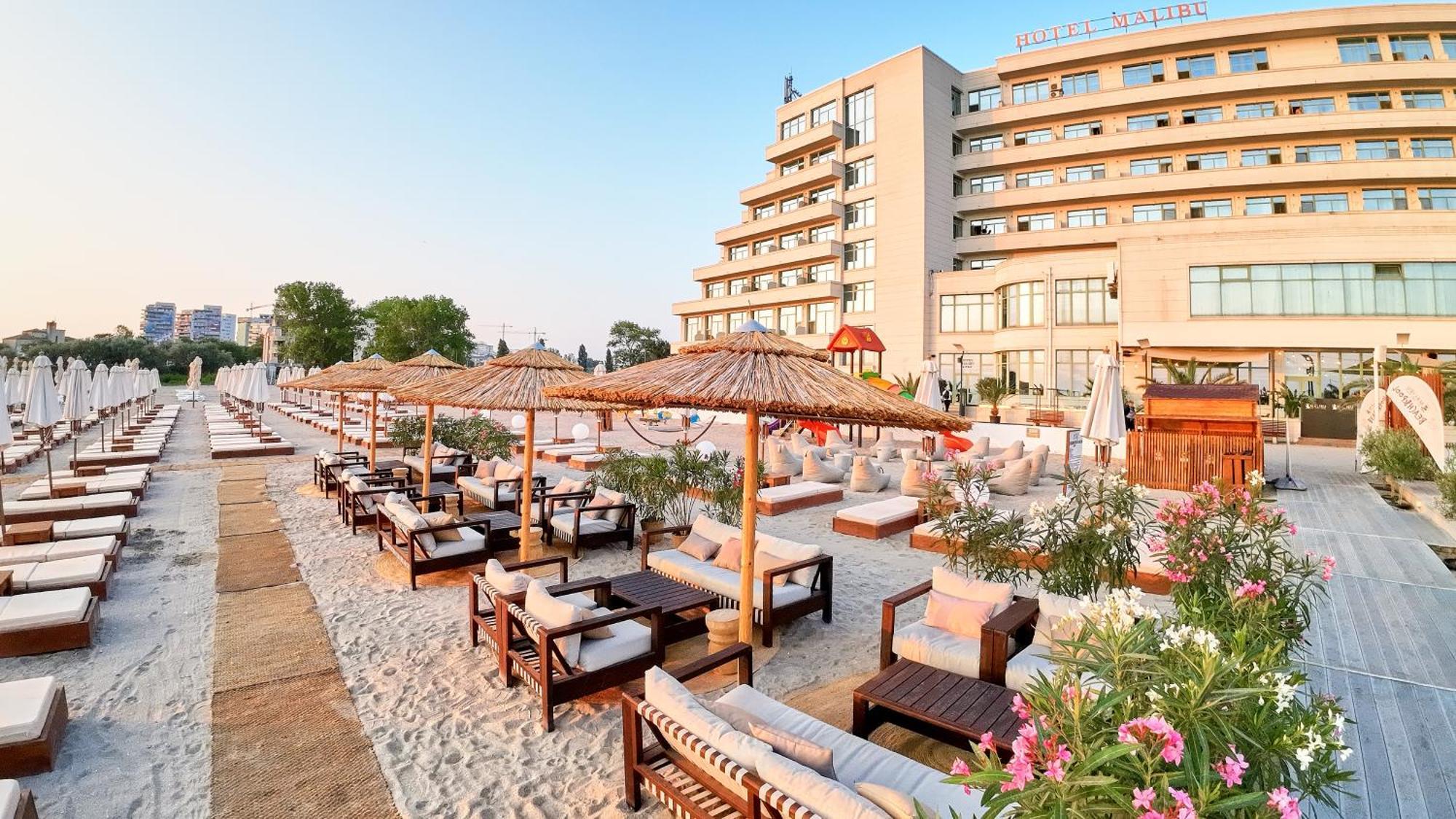 Hotel Malibu Mamaia Exterior foto