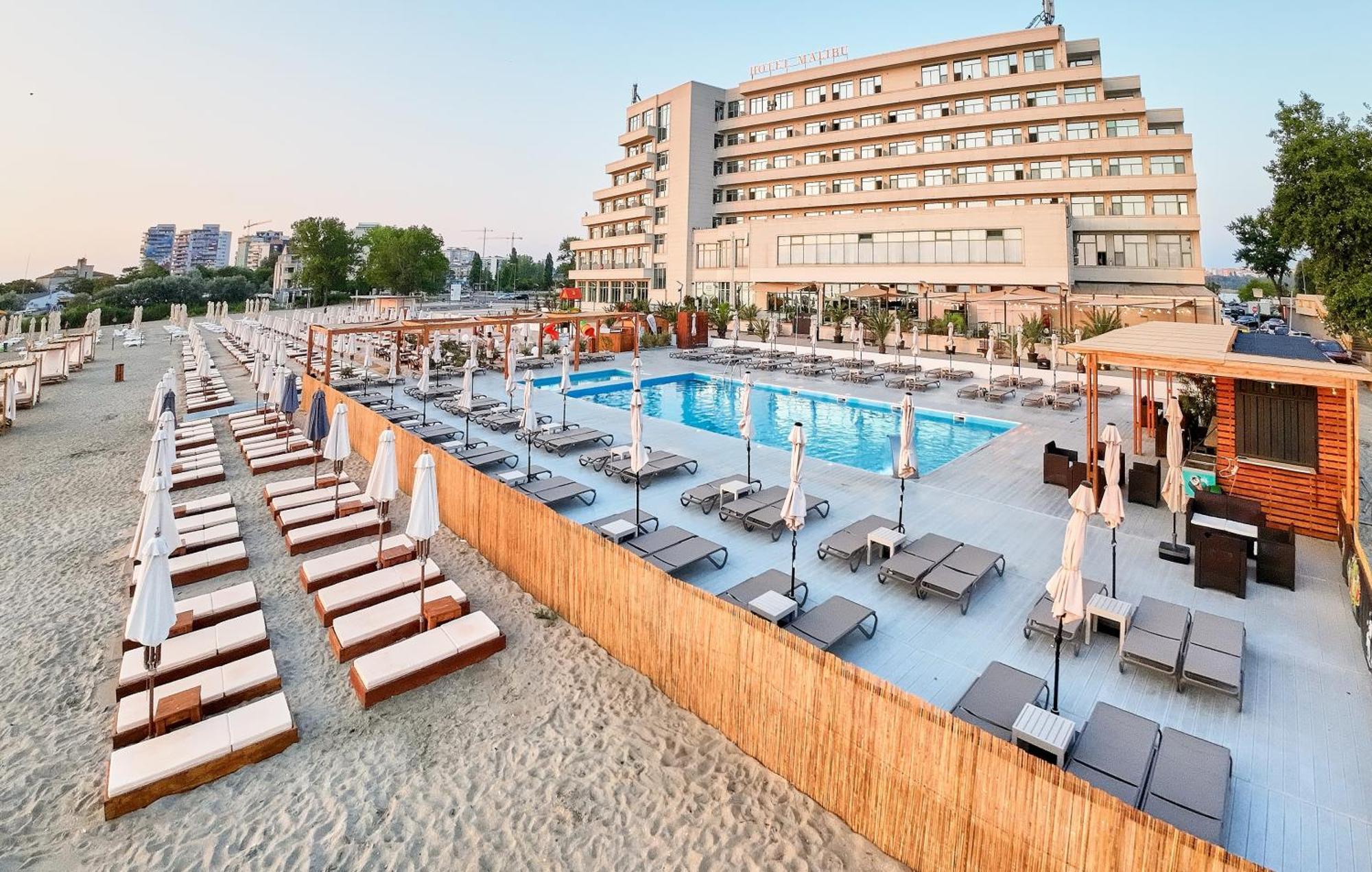 Hotel Malibu Mamaia Exterior foto